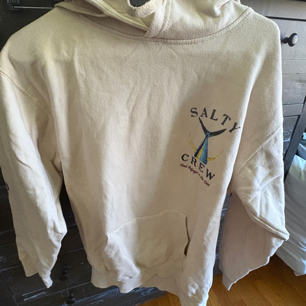 Salty Crew Men's Cream Hoodie